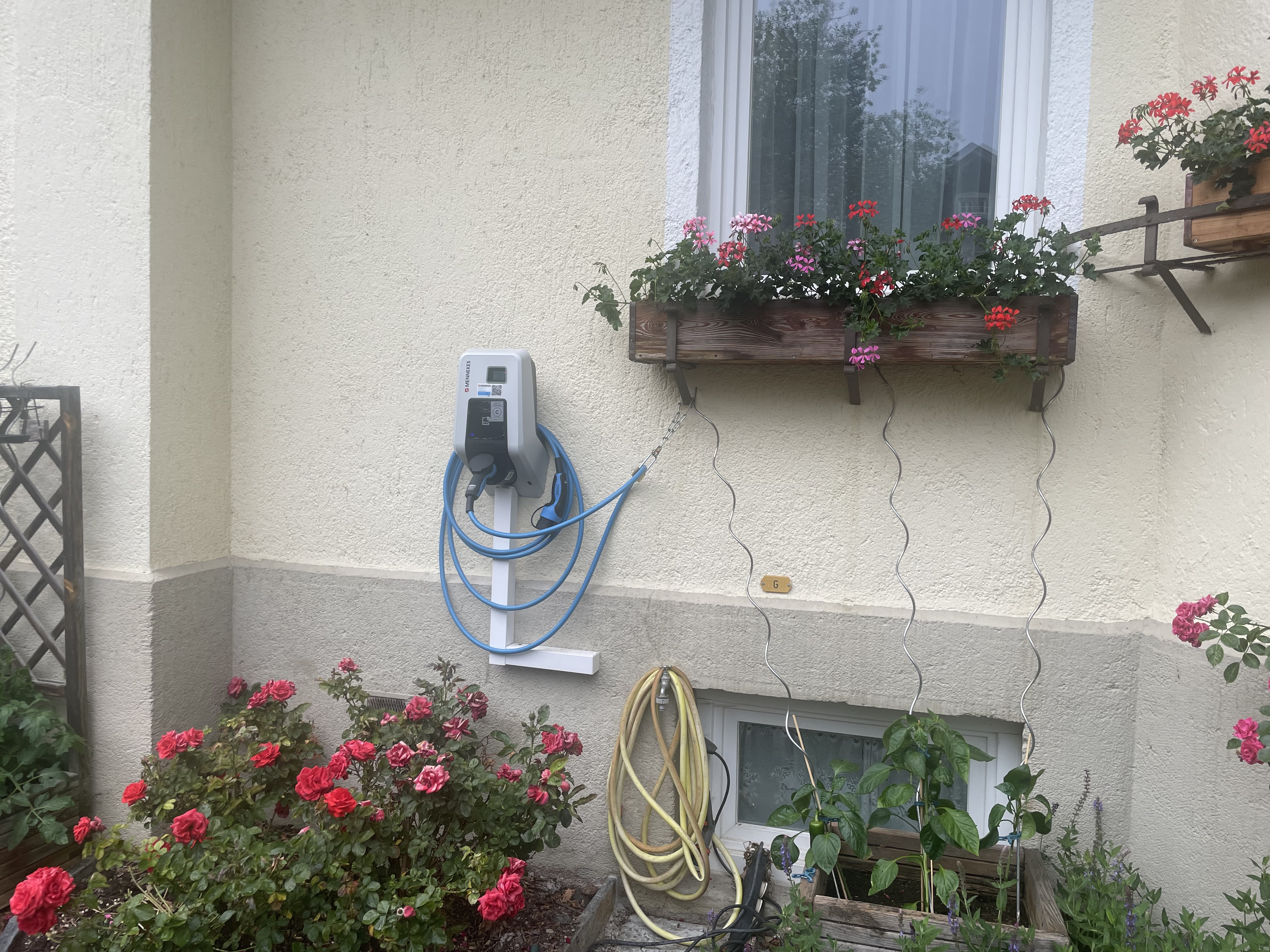 E-Tankstelle des Hotel Gästehaus Maria